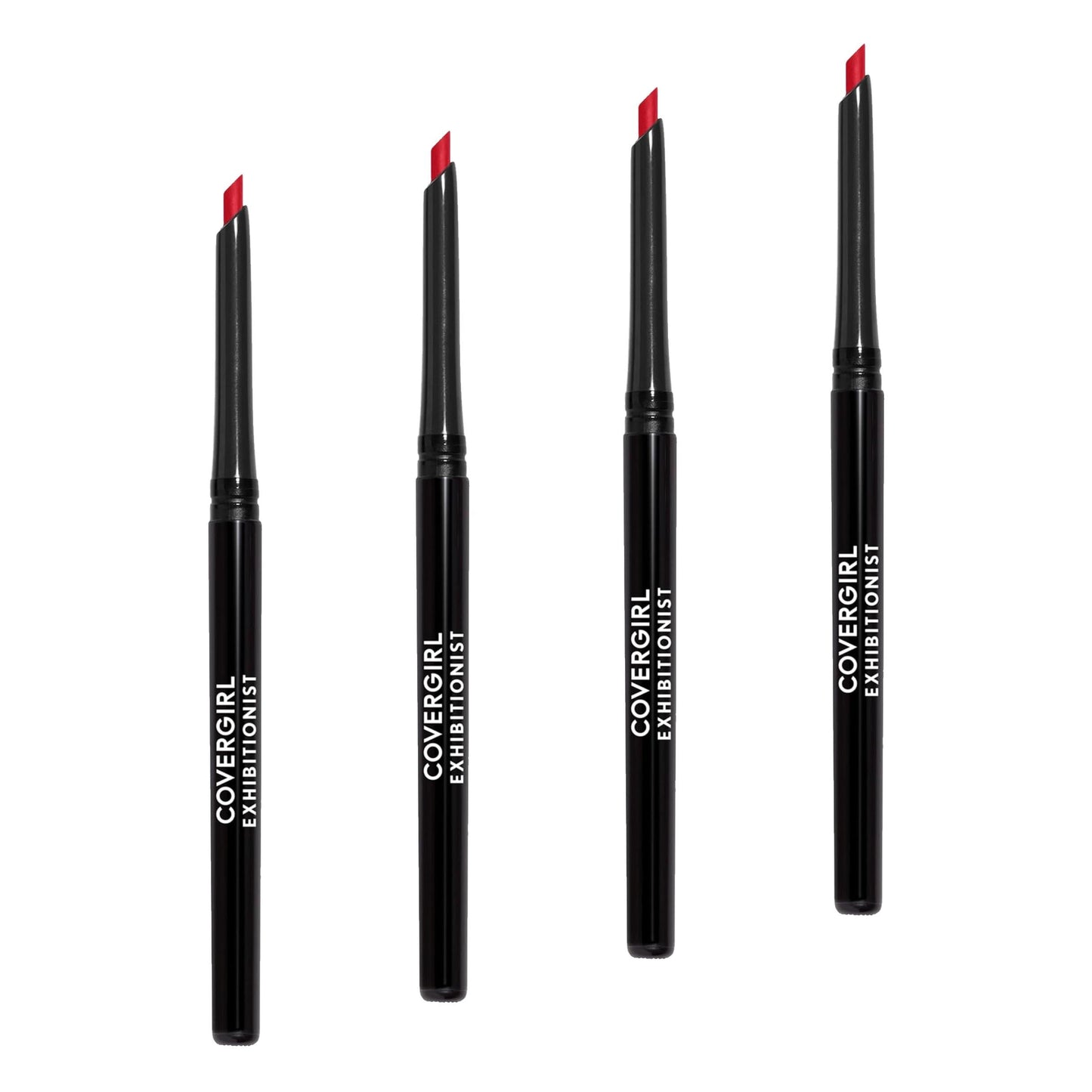 COVERGIRL Exhibitionist Lip Liner Uncarded, Cherry Red 220, 0.012 Ounce (Pack of 4)
