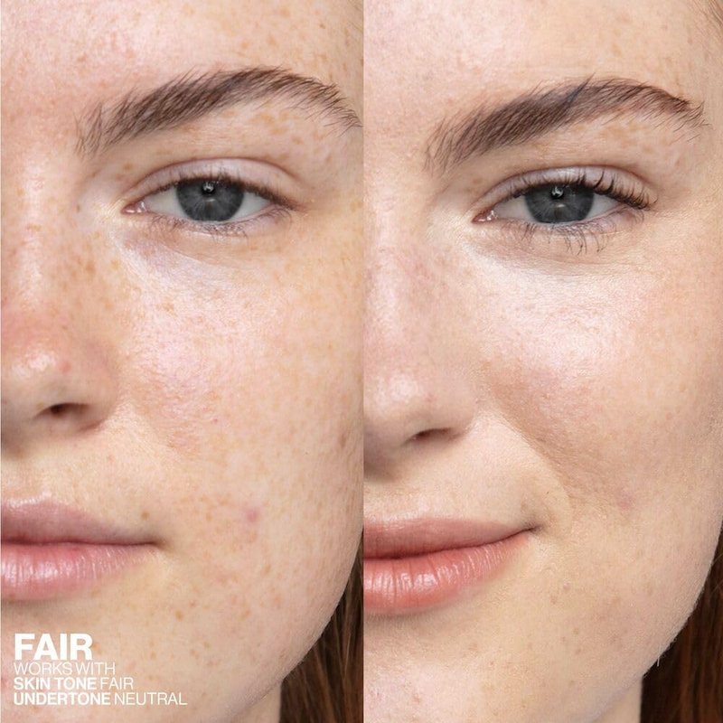 Smashbox Halo Healthy Glow All-In-One Tinted Moisturizer with SPF 25 | Light to Medium Coverage | Hyaluronic Acid, Oil free + Anti Humidity, 0.41 Fl Oz, Fair
