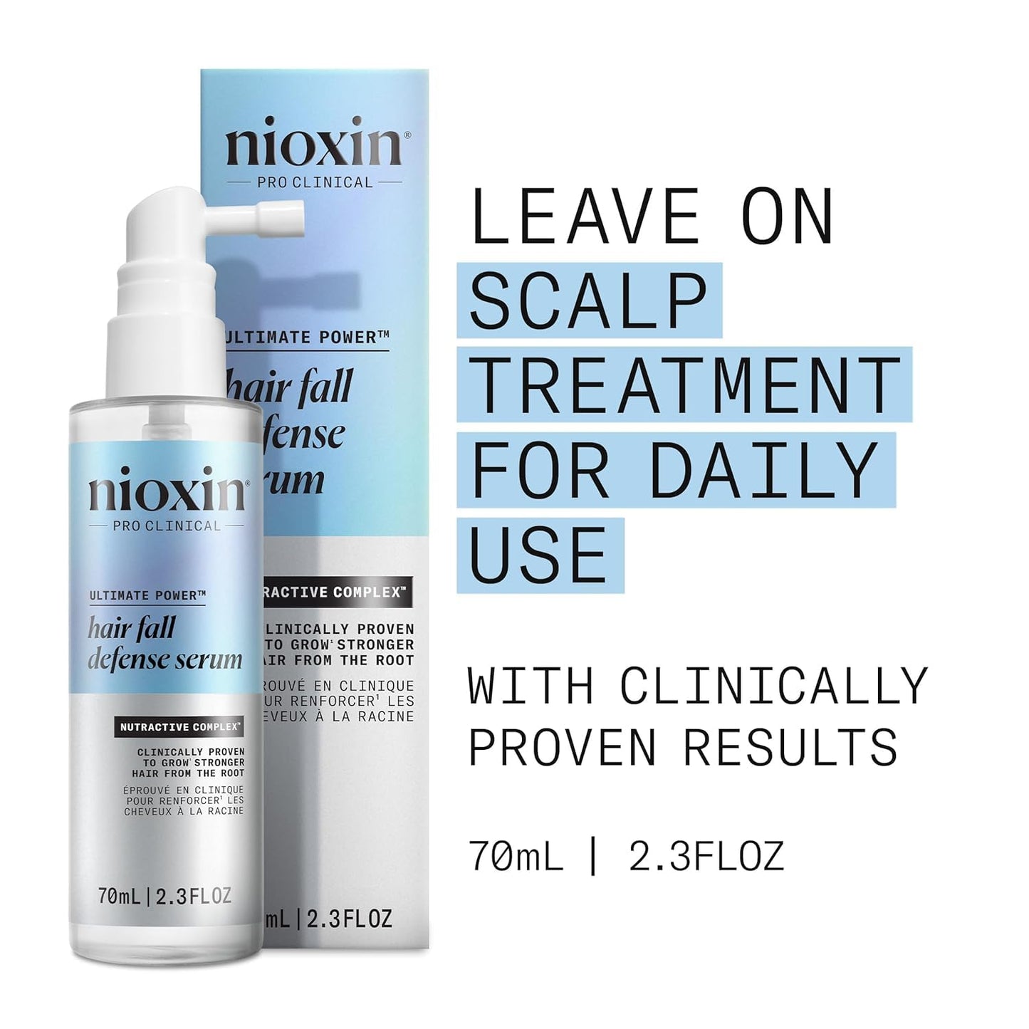 Nioxin Scalp + Hair Thickening System 2 Kit | For Natural-Hair with Progressed Thinning | Cleanse, Condition, & Treat + Fall Defense Intensive Daily Leave-In Treatment | Bundle