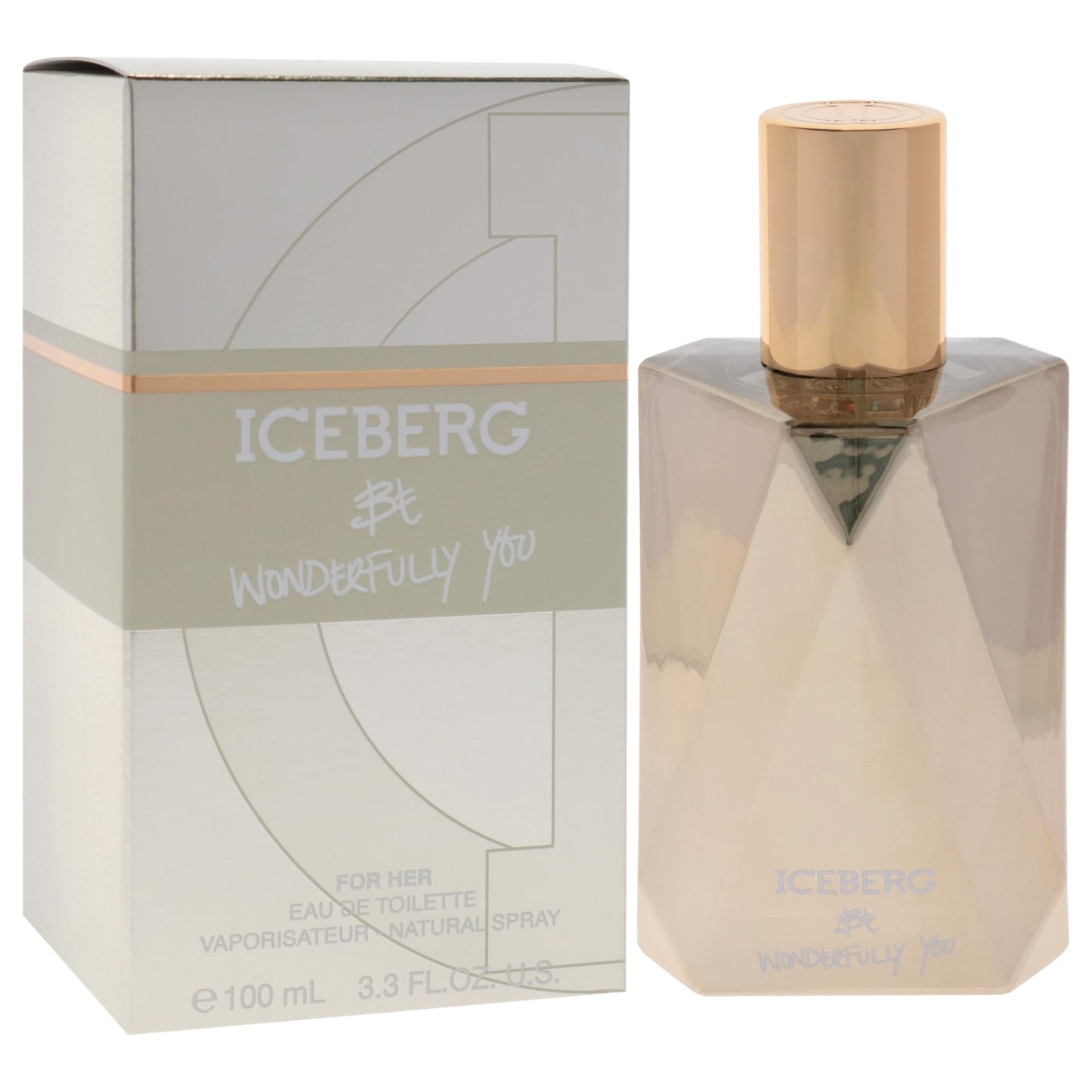 Iceberg Be Wonderfully You for Women - 3.3 oz EDT Spray