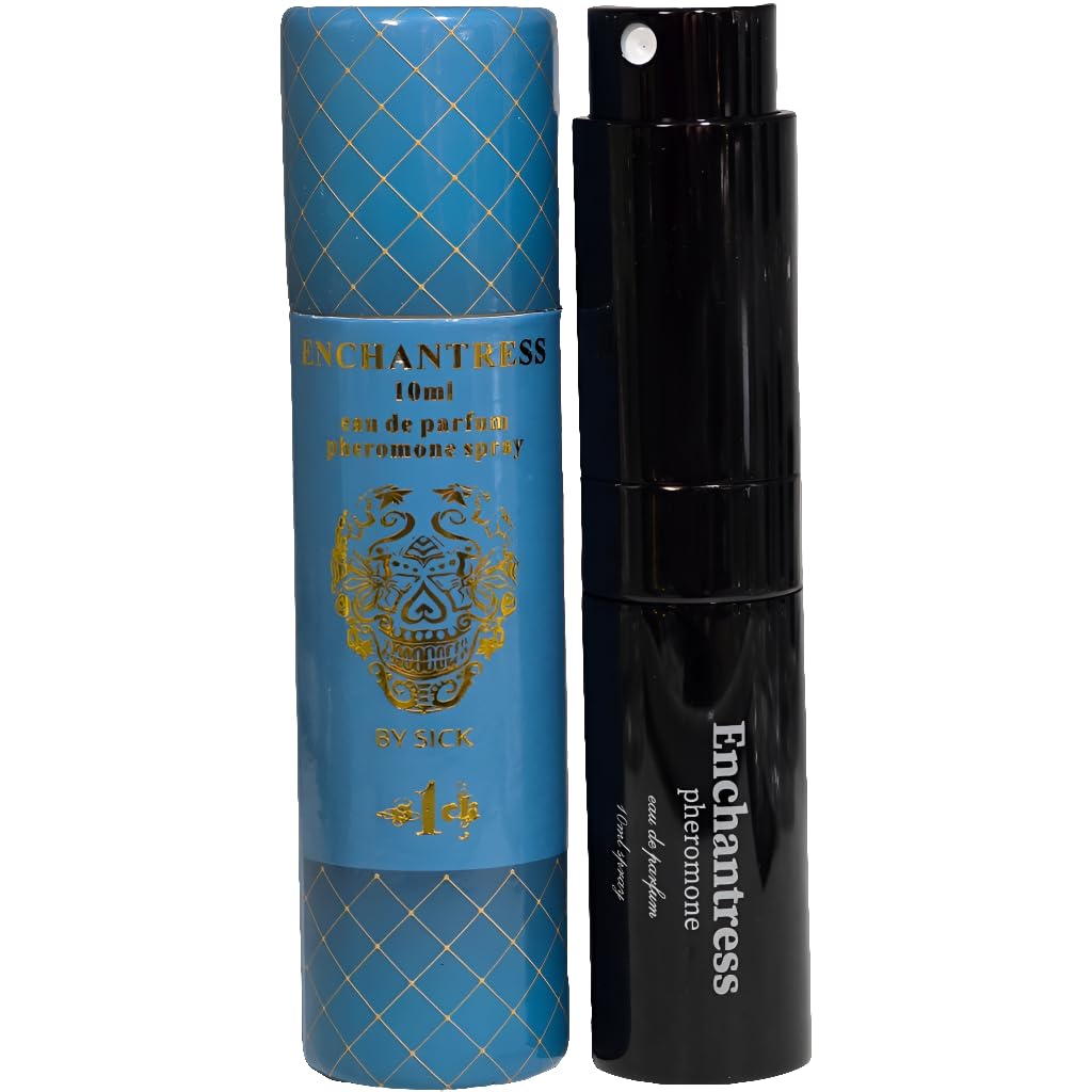 PHERO CONFIDENCE - Enchantress Pheromone-Infused Perfume for Women Raw Pheromones Cologne Attraction & Confidence USA-Made Bold Strength Scent for Her