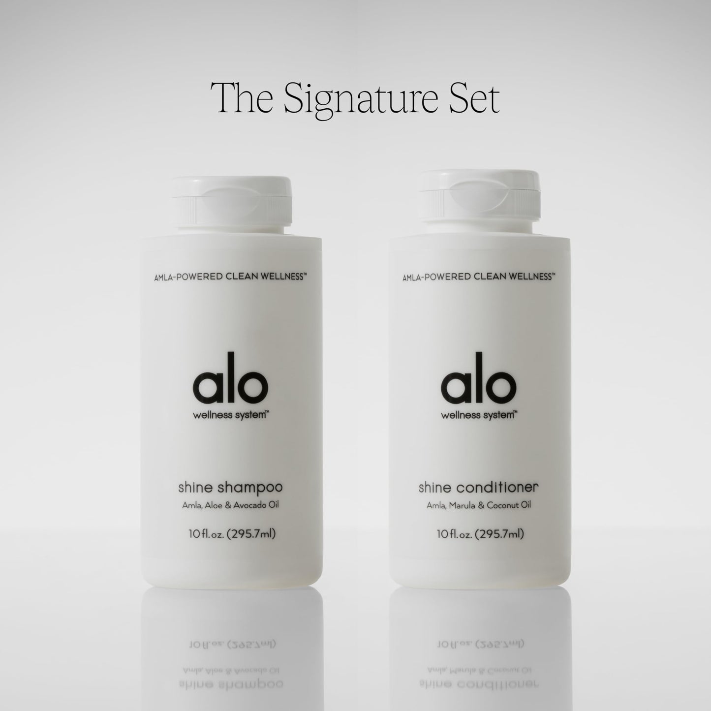 Alo Shine Shampoo | Smooths, Fights Frizz & Adds Bounce for All Hair Types | Sulfate Free & Made with Botanical Oils for Weightless Hydration | Grapefruit Scent | 10 fl. Oz