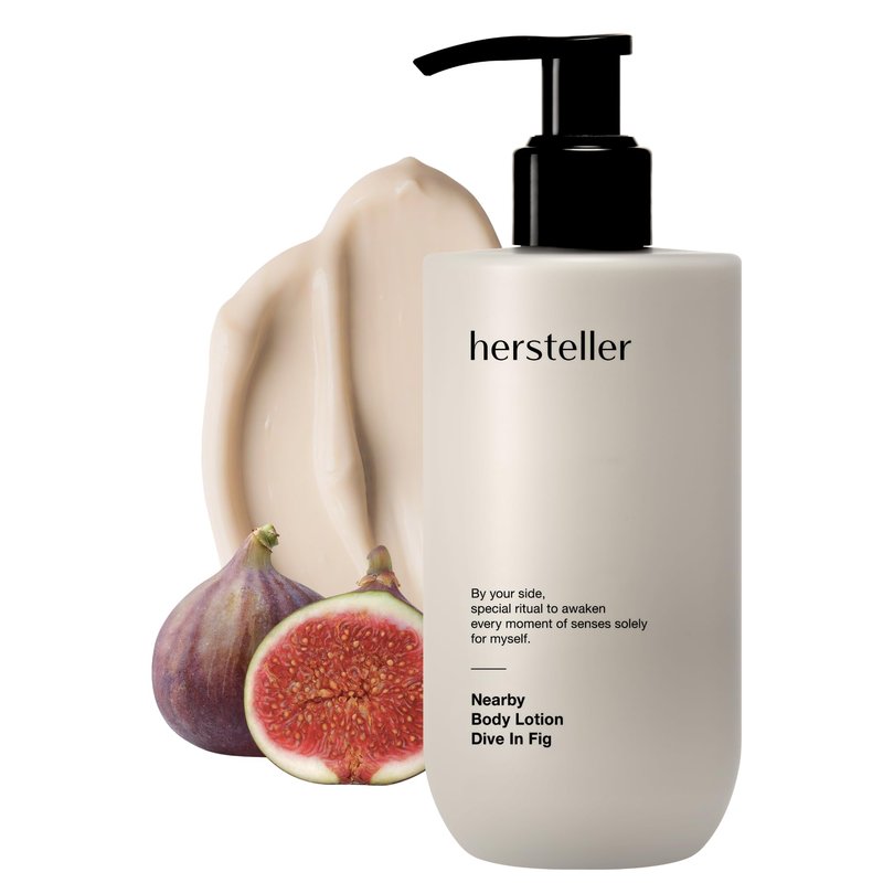 Hersteller Nearby Dive in Fig Vegan Body Lotion 10.1 fl oz - Zero-Irritation Eco-Ceramide Formula with 100% Recyclable Packaging, Non-Sticky Moisturizing