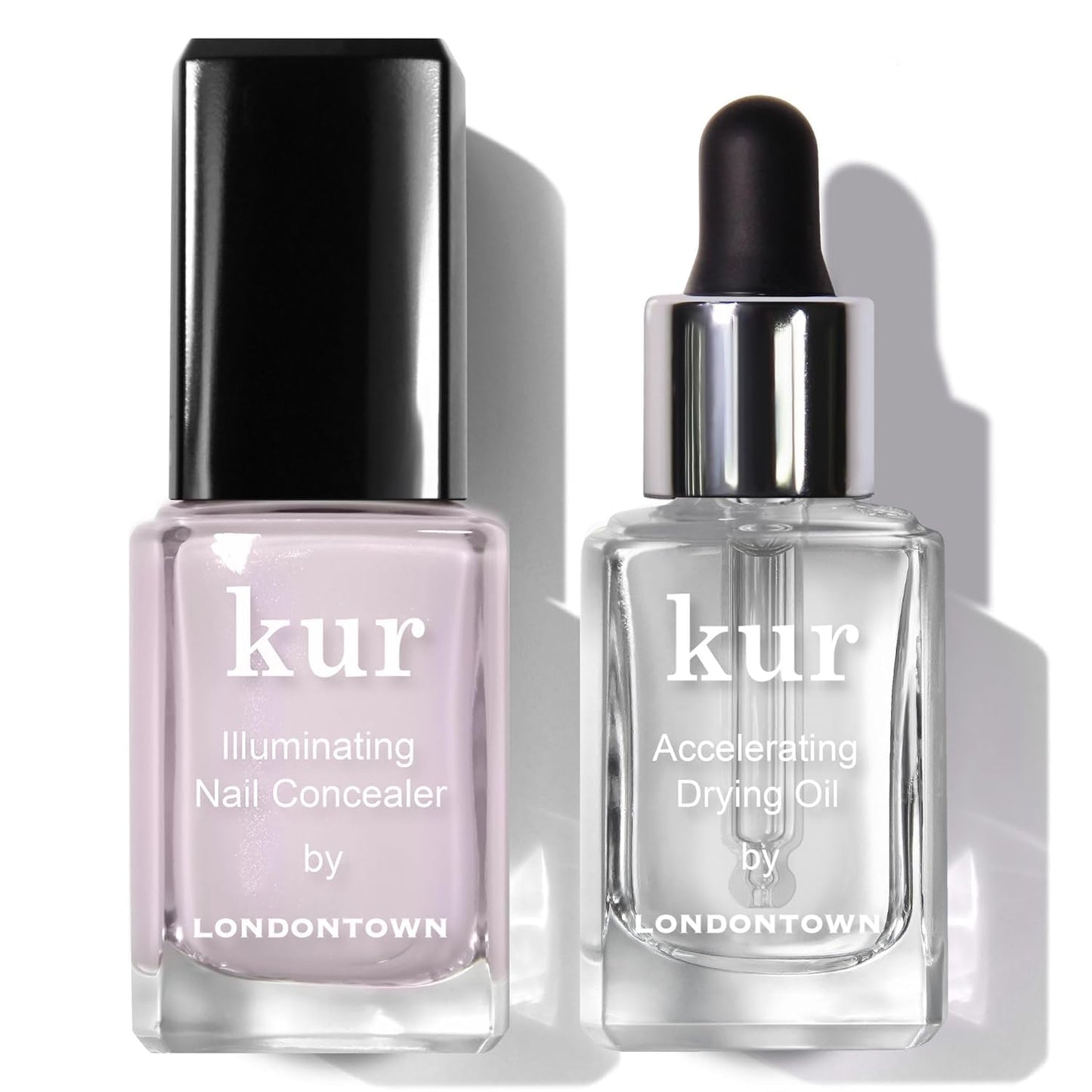 Perfect In A Pinch Nail Concealer & Drying Oil Set - Pink | 0.40 fl oz