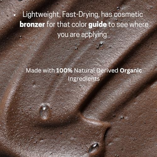 Chocolate Glaze Self-Tanning Mousse ? Rich Medium Bronzed Foam | Streak-Free, Non-Sticky, Unscented | Instant Dark Chocolate Glow for Face & Body, With Natural Colour-Fix Technology