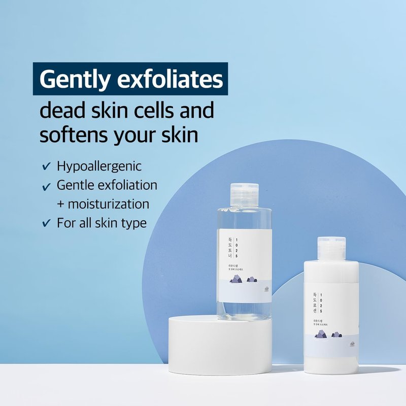 Dokdo Toner & Lotion Set - Gentle Exfoliating Hydration for Sensitive Skin | 6.76 fl. oz