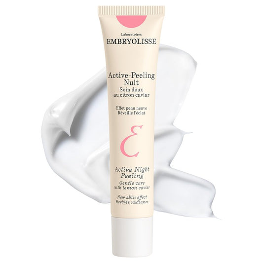 Embryolisse Active Night Peeling Treatment. Ultra Gentle Night Exfoliating Cream with Shea Butter for Radiant Skin. Leaves the Face Softer, Rejuvenated & More Radiant. 1.35 Fl Oz