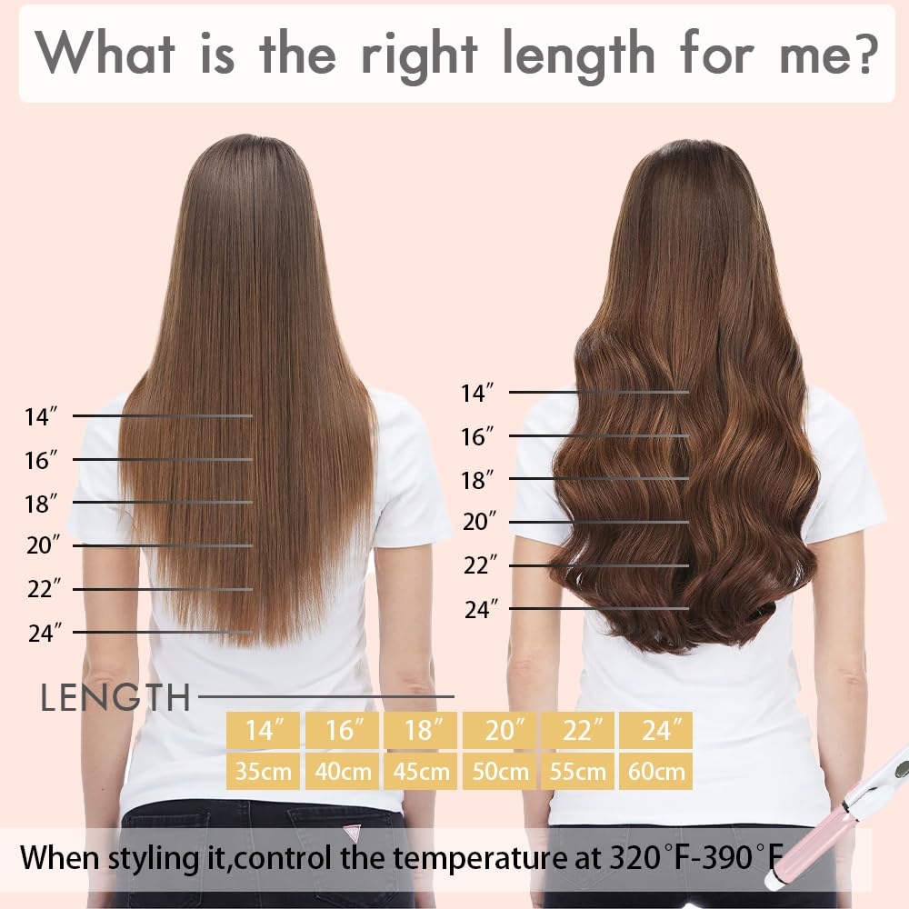 Tape in Hair Extensions Human Hair Chestnut Brown Mixed Dark Auburn Remy Hair Extensions 20pcs 14 Inch Straight Invisible Human Hair Tape in Extensions Skin Weft Tape Extensions (4/4/33#,14 Inch)