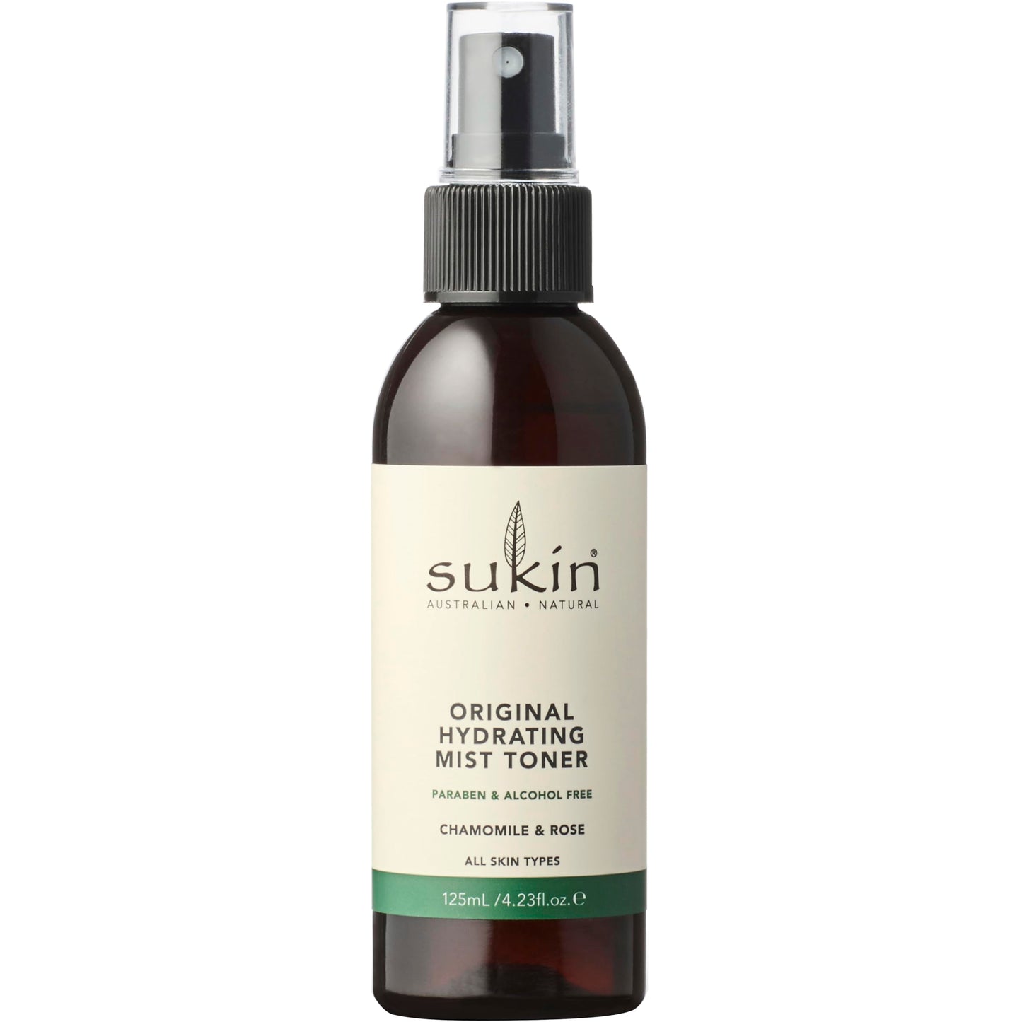 Sukin Original Hydrating Toner, Face Mist – Refreshing Chamomile & Rose Water Spray for Face, Beauty & Personal Care Essentials, 4.23 Oz