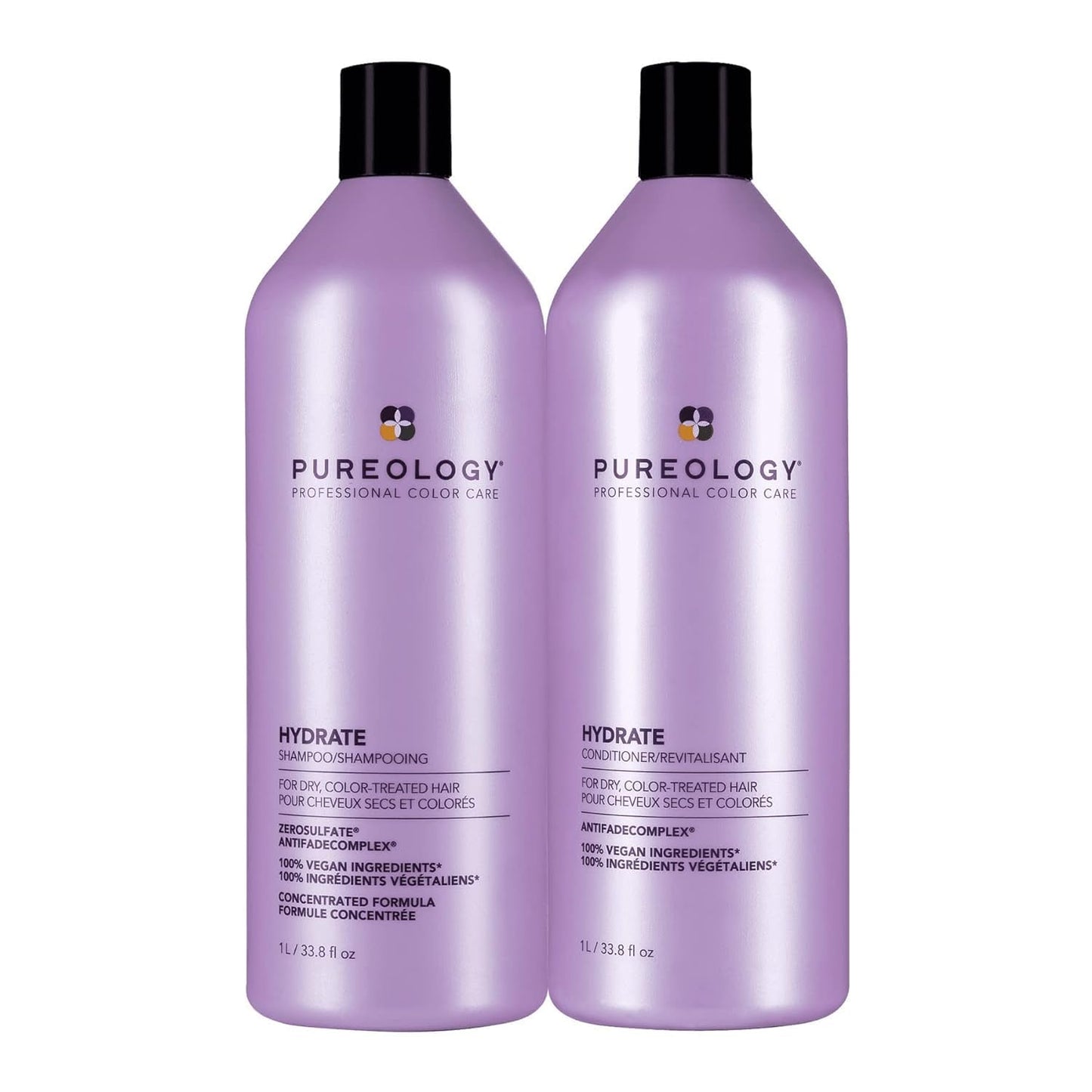 Pureology Hydrate Moisturizing Shampoo & Conditioner Set, 33.8 Fl Oz