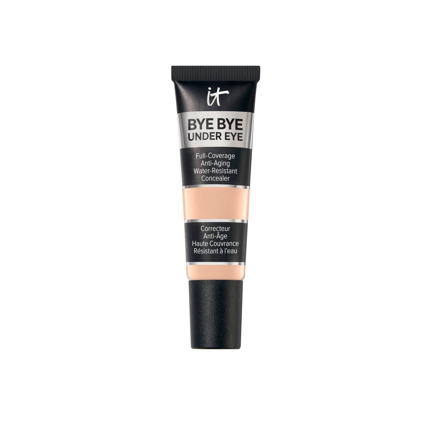 IT Cosmetics Bye Bye Under Eye Concealer (Medium Beige) - Waterproof, Full Coverage Brightening Concealer For Dark Circles, Fine Lines, Redness & Discoloration, Anti-Aging, 24H Wear - 0.4 fl oz