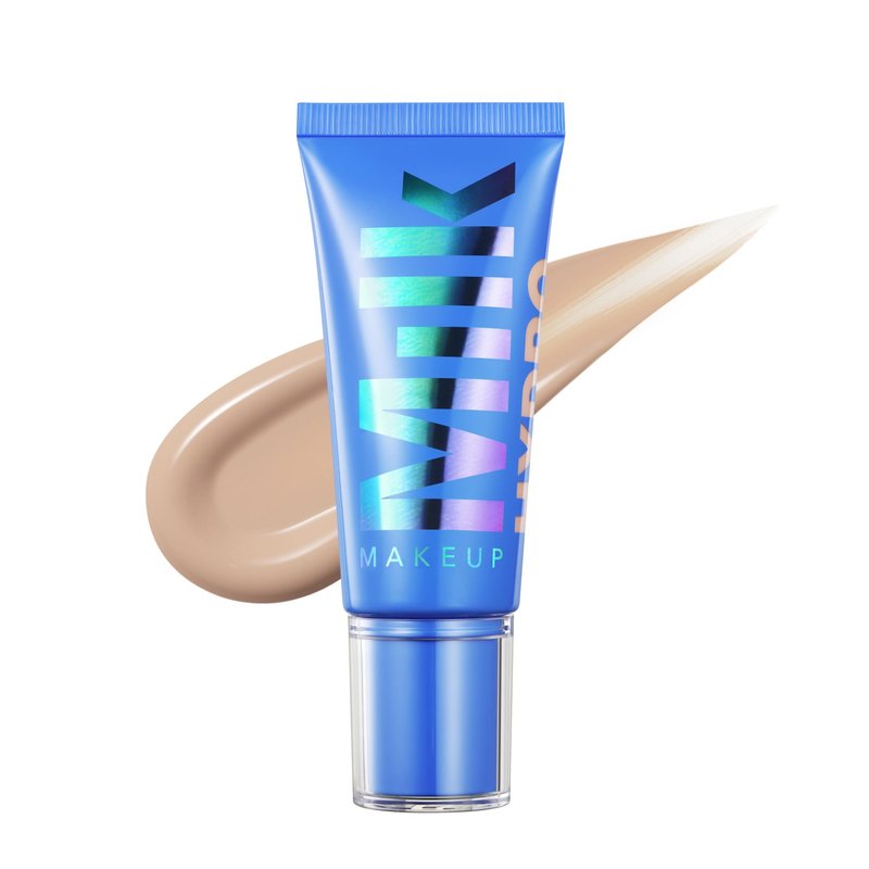 Milk Makeup Hydro Grip Hydrating Gel Skin Tint – 12HR Lightweight Buildable Coverage with Hyaluronic Acid for Natural Dewy Finish – Non-Comedogenic – 2 Fair w/Neutral Undertones, 1oz