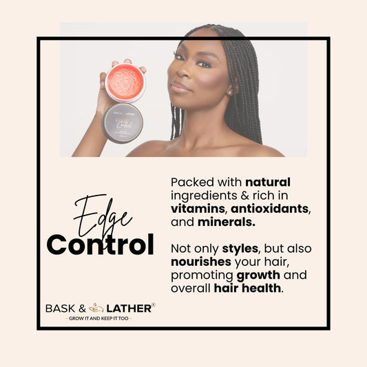 Strong Hold Edge Control Gel | Non-Greasy, Long Lasting | 5.3 Fl Oz