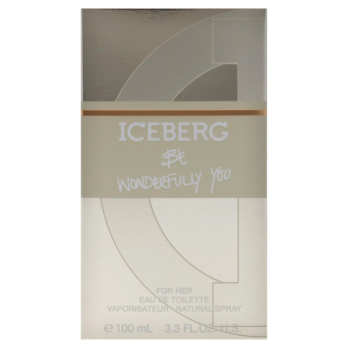Iceberg Be Wonderfully You for Women - 3.3 oz EDT Spray