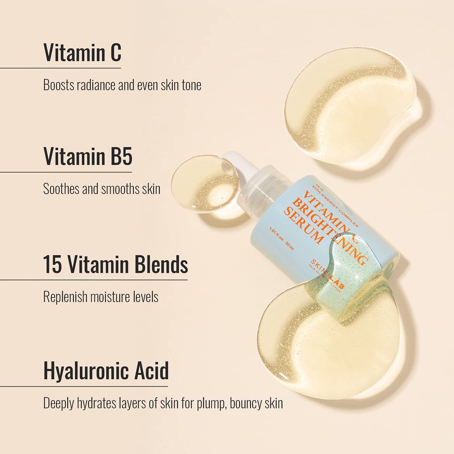 SKIN&LAB Vitamin C Brightening Serum and Porebarrier Cleansing Balm Bundle