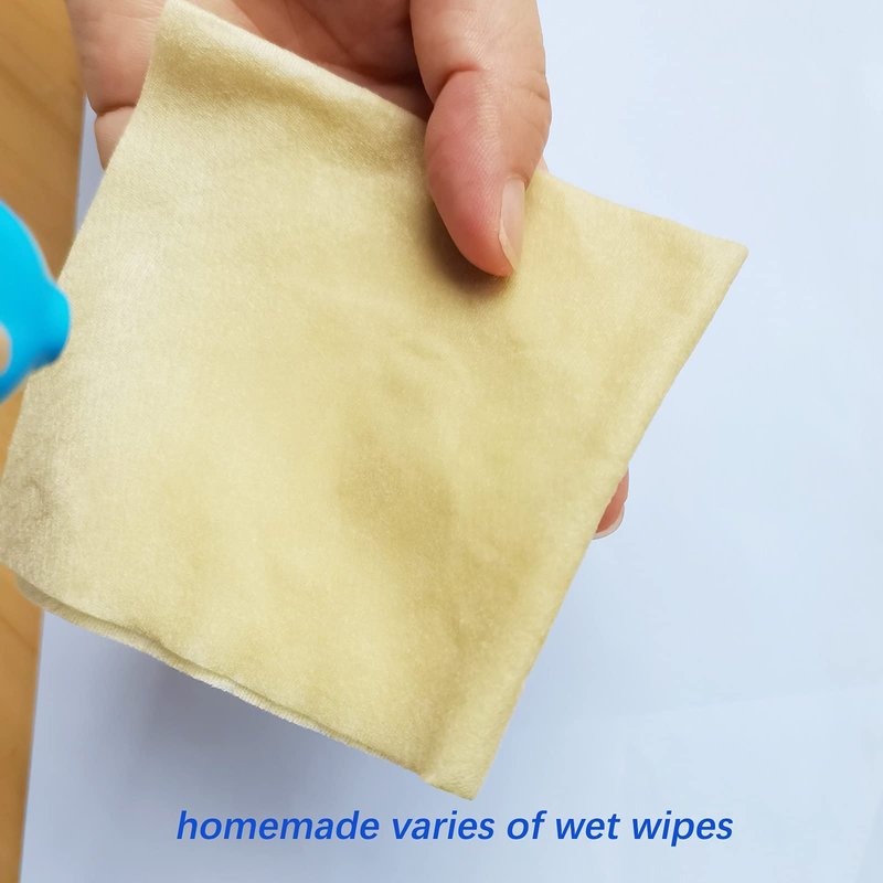 300 Count Careboree Unbleached Baby Dry Wipes Dry Unscented Multi-Purpose Cotton Tissue