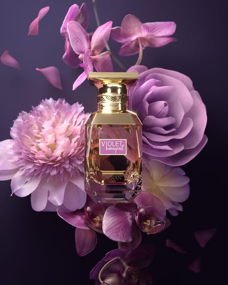 Afnan Violet Bouquet Eau De Parfum for Women, 2.7 Fl. Oz