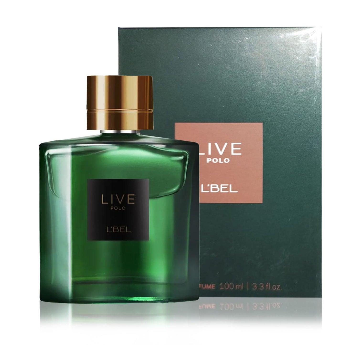 L'Bel – Live Polo Long Lasting Men's Perfume 100 ml/3.4 oz