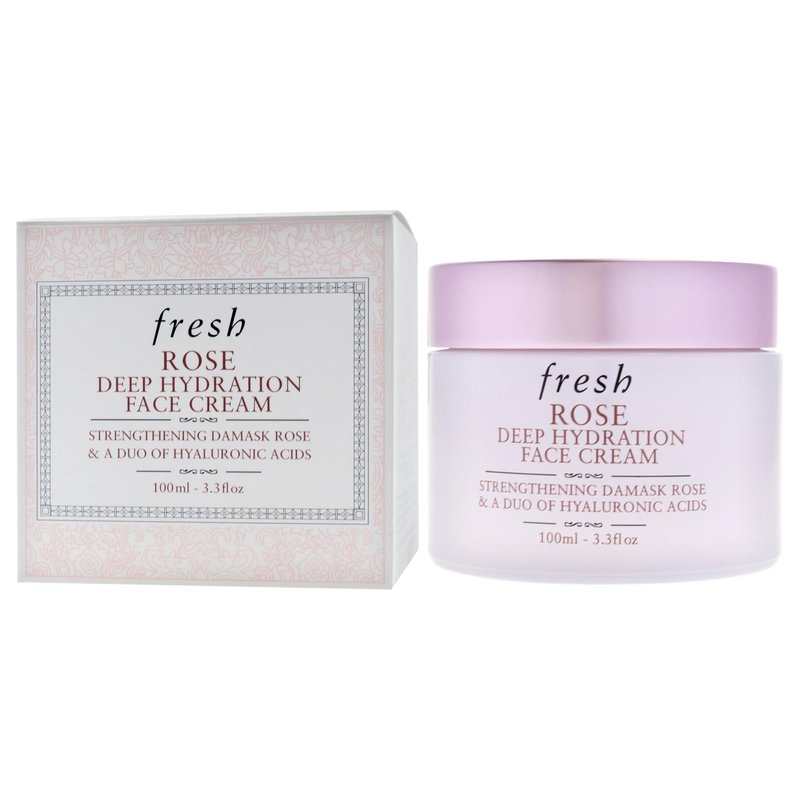Rose Deep Hydration Face Cream by Fresh for Women - 3.3 oz Cream