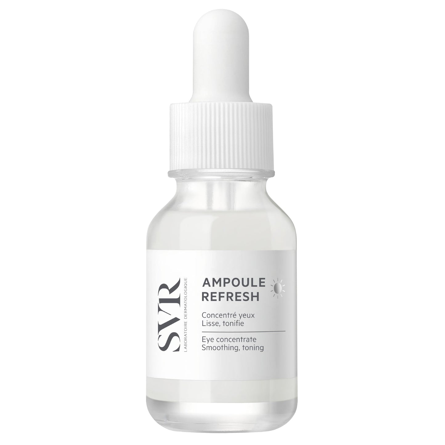SVR - Refresh Concentrate Eye Serum - Instant Cooling Effect - Revitalizes and Awakens Eye Area - Reduces Puffiness, Hydrates Delicate Skin - Dermatologically and Ophtalmologically Tested - 0.5 fl.oz