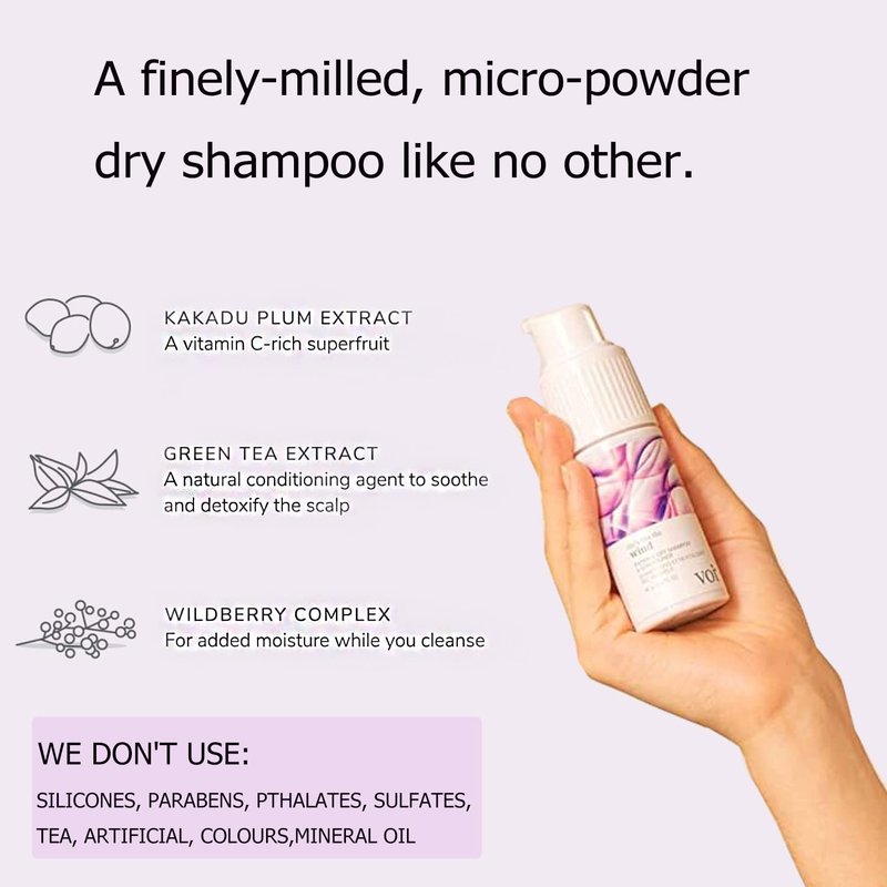 Voir Haircare She's Like The Wind Invisible Dry Shampoo & Conditioner 40g