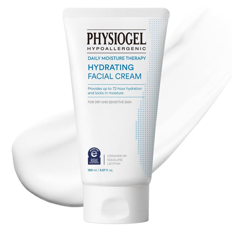 Physiogel Daily Moisture Therapy Facial Cream - Hydrating Moisturizer with Ceramide for Dry & Sensitive Skin | 5 fl. oz.