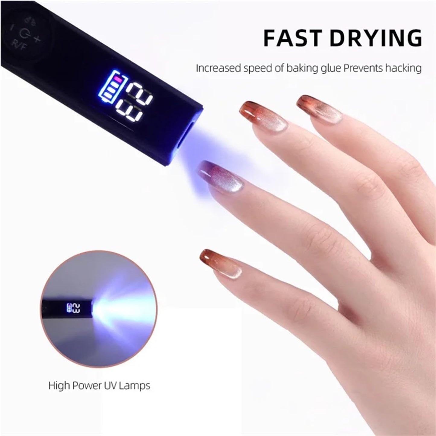 Cordless Electric Nail Drill 35000 RPM, 2 in 1 Professional Nail File Kit for Acrylic/Gel/Dip Powder Nails Removal, Rechargeable & Lightweight, for Manicure Pedicure at Home or Salon (Rose Gold)