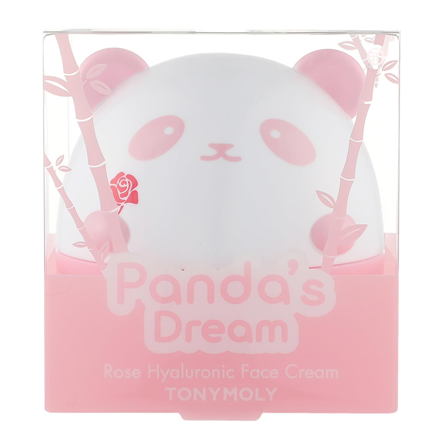 TONYMOLY Panda’s Dream Rose Hyaluronic Face Cream – Hydrating Moisturizer for All Skin Types – Calms, Soothes & Softens Skin – Korean Skincare, 5 oz