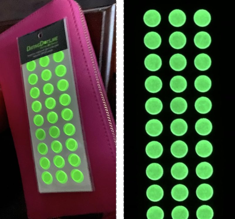Dating Dots New Fun Game to Meet Singles with Temporary Tattoos | Effective Ice Breaker for Dating | Waterproof, Glow in the Dark | Unique Party Game for Singles