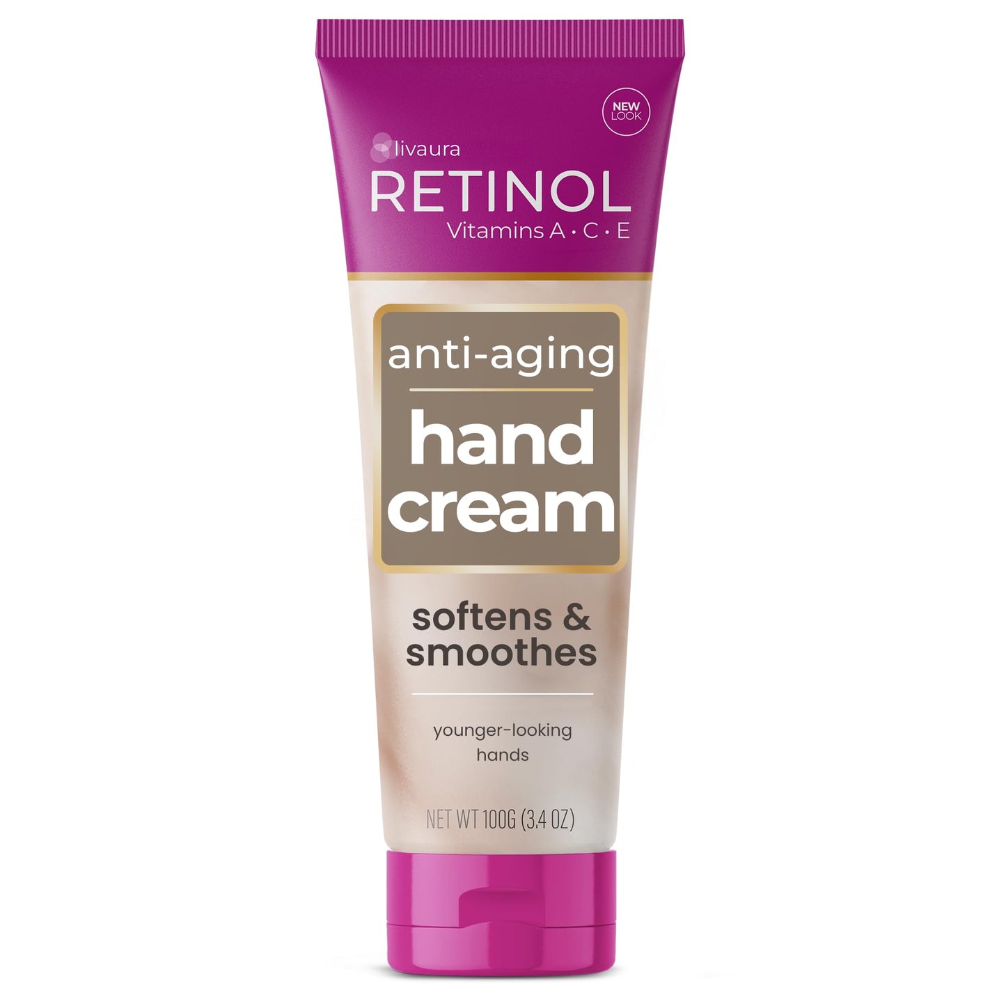 LIVAURA Retinol Hand Cream for Women - Anti-Aging Lotion for Dry Hands