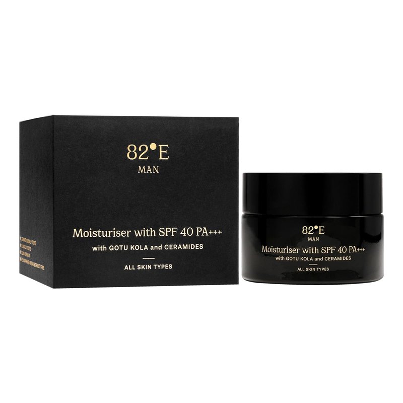 82E Moisturiser With SPF 40 PA Plus for Men - 1.7 oz Moisturizer