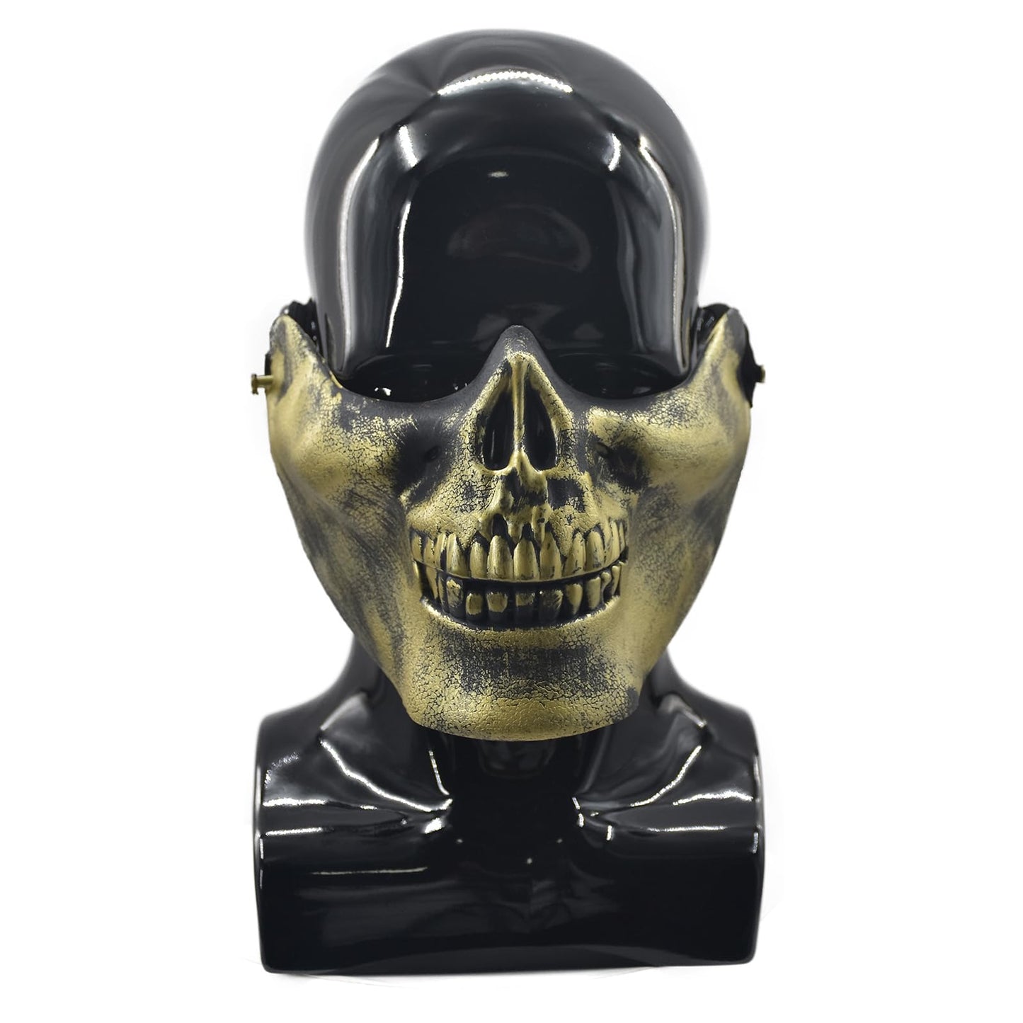Tcwuzick Male Mannequin Head Professional Manikin Head for Display Wigs Hats Headphone Mask Sunglasses Jewelry and Scravat Display Stand (L90-lianghei)