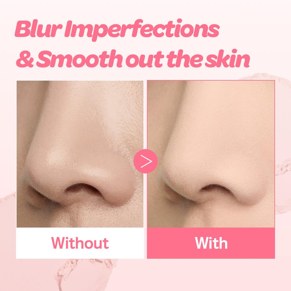 I'M MEME Compact - Oil Cut Pact | Skin Mattifying, Sebum Absorbing, Korean Pressed Setting Powder, for Blurring Effect, Makeup Foundation, Translucent Compact, Oily Skin, Natural Coverage, 0.34 Oz