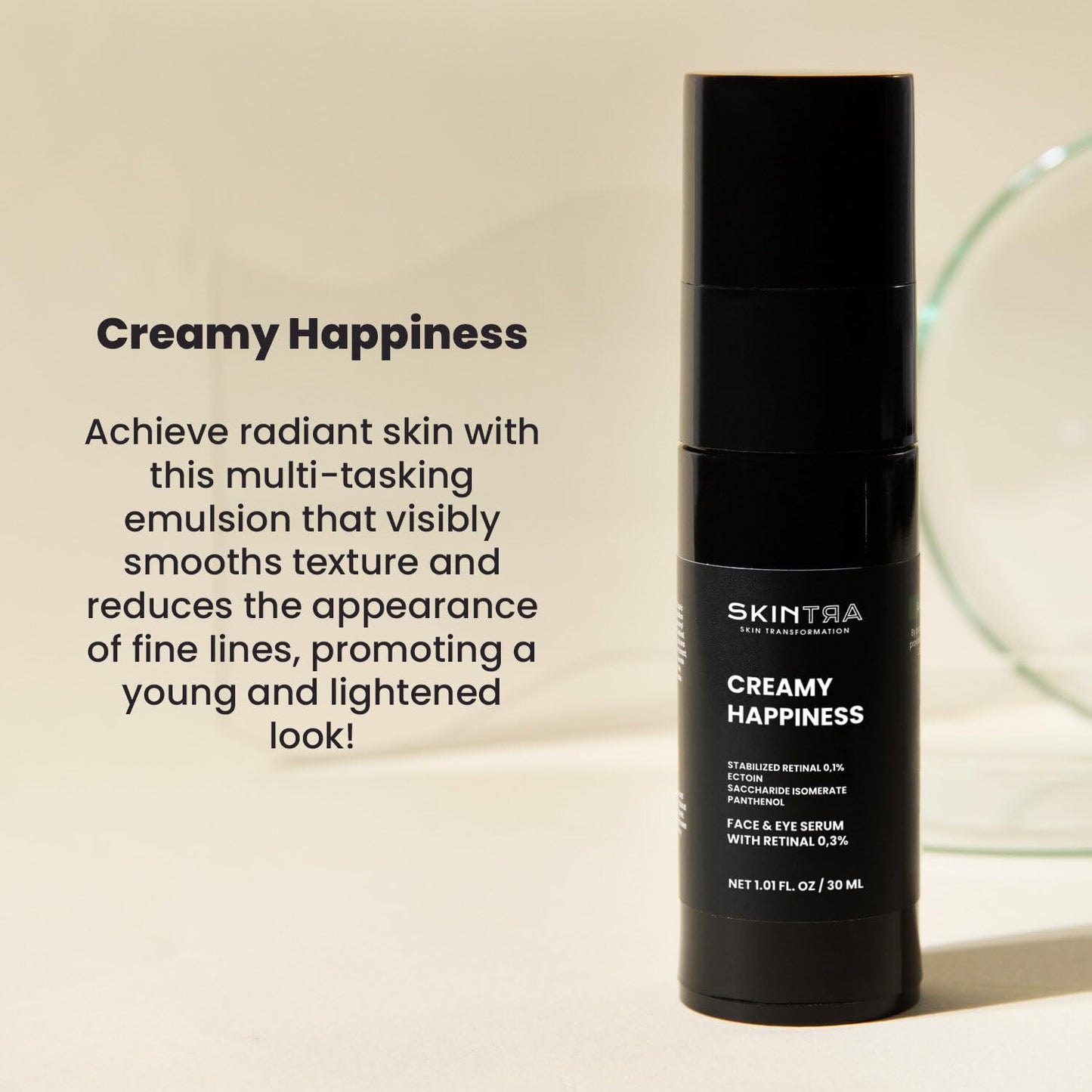 Advanced Retinal Emulsion 0.1% - Smooth & Firm Skin with Deep Hydration | 30 ml / 1.01 Fl. Oz