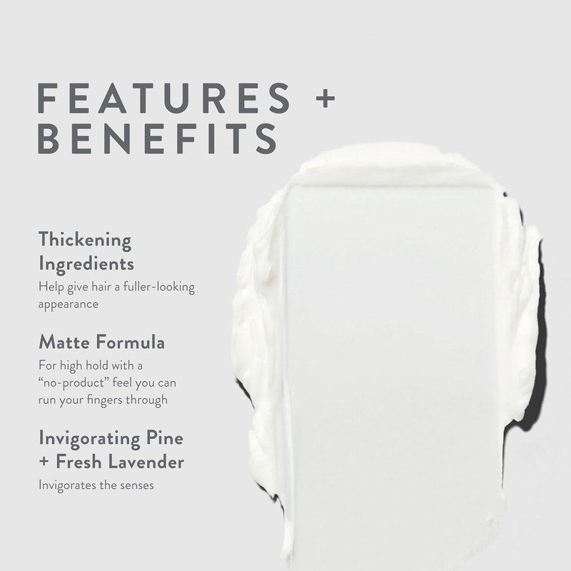 Mitch Reformer Texture Cream for Men - High Hold Matte Finish | 3 oz - Ideal for Fine to Medium Hair