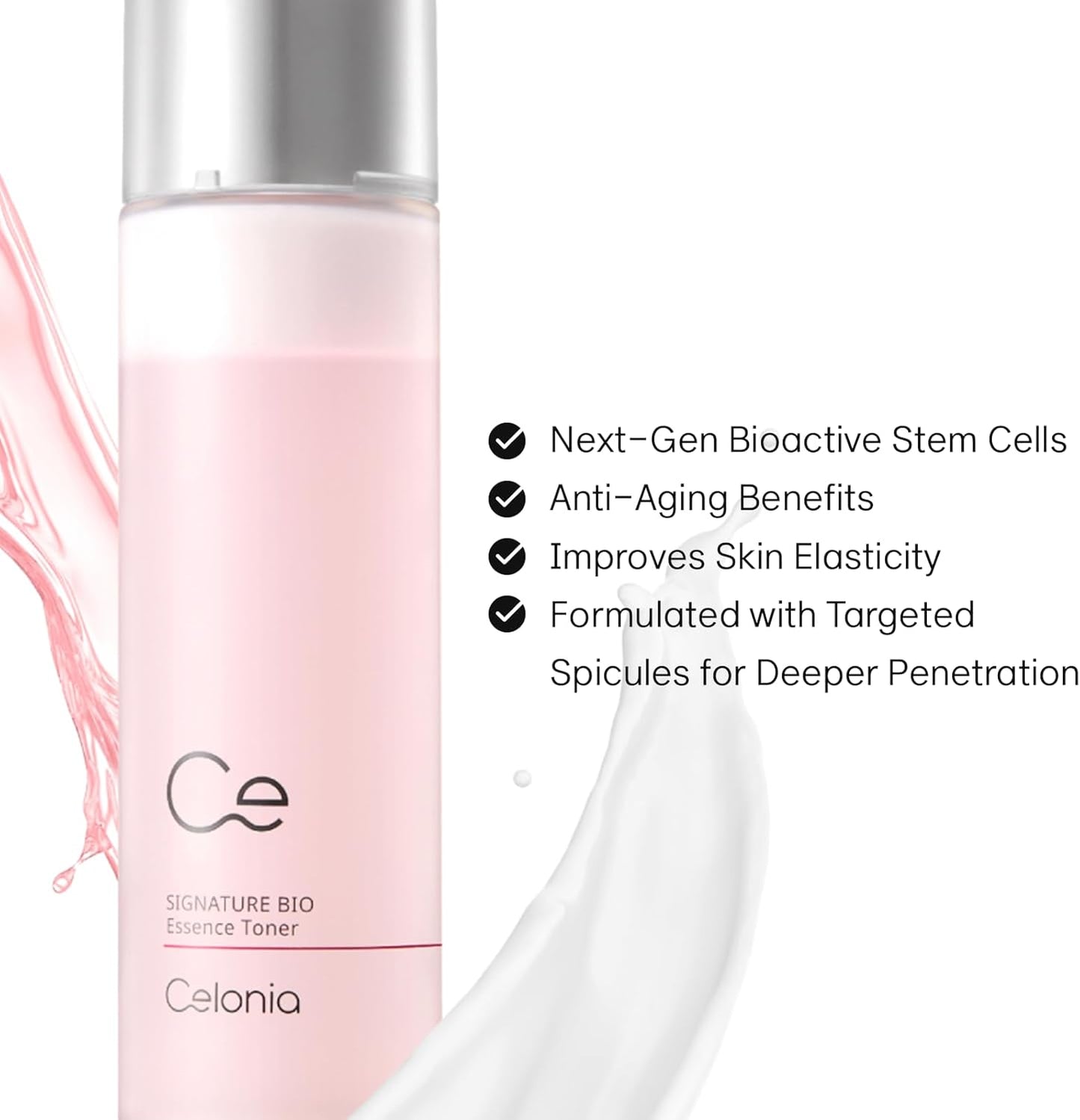 CELONIA Bio Essence Toner - Korean Anti-Aging Facial Toner for Hydration & Radiance | 150ml