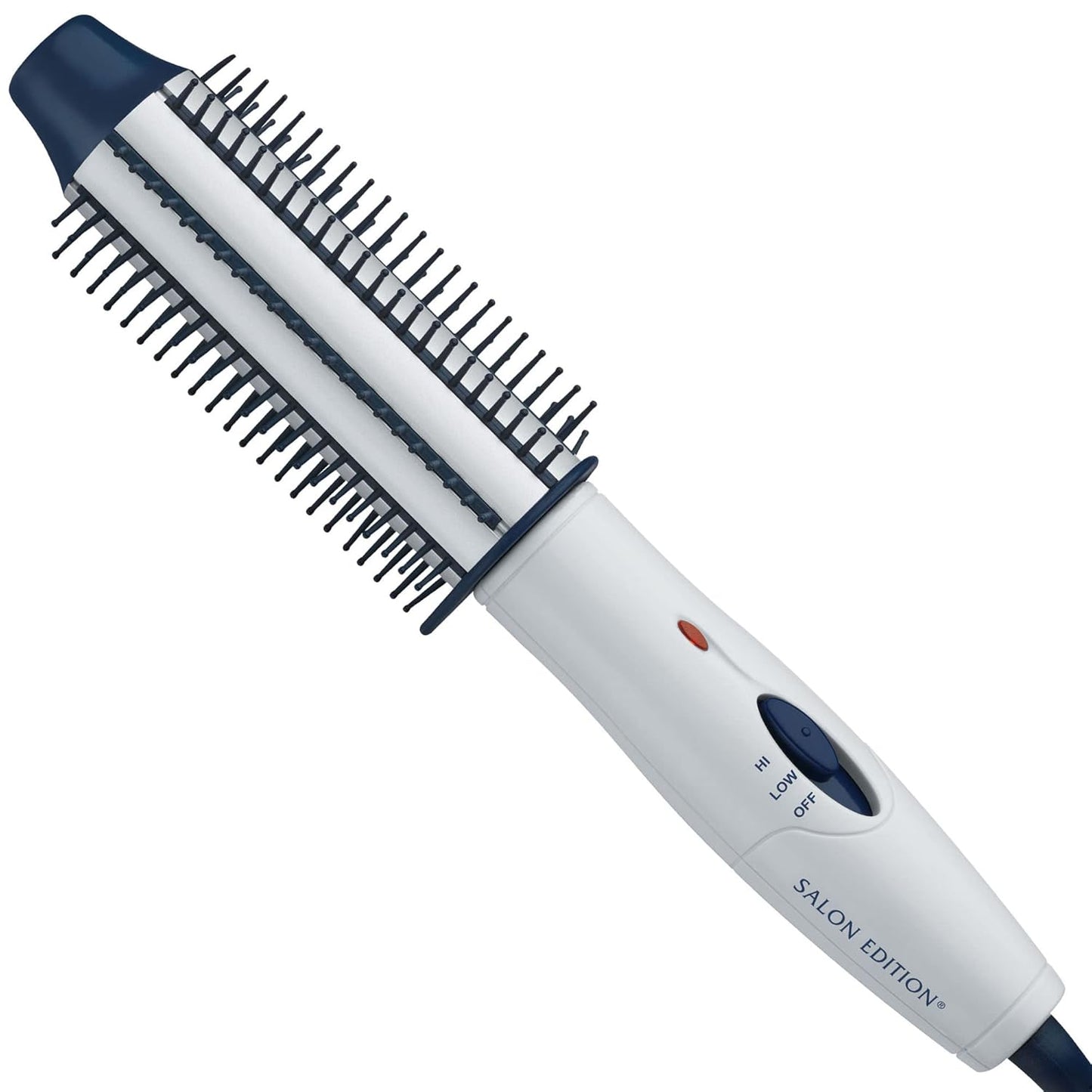 Hair Styling Brush Iron - Create Smooth 2nd Day Styles | 1.5-Inch Ceramic Barrel