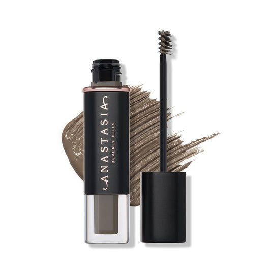 Anastasia Beverly Hills Volumizing Tinted Brow Gel - Lightweight Buildable Volumizing Brow Gel for Natural Tint, Fullness & Definition with Long-Wearing Up to 24-Hour Hold - Taupe