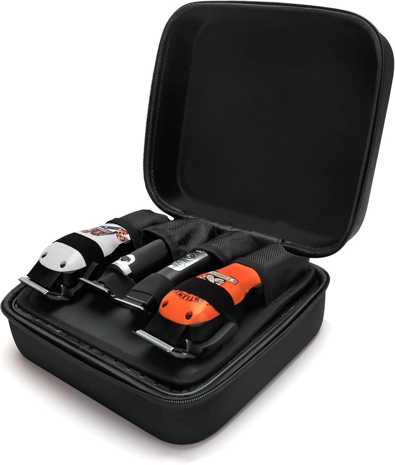 Barber Carrying Case - Professional Stylist Tool Box for Clippers & Scissors | Small Storage Organizer