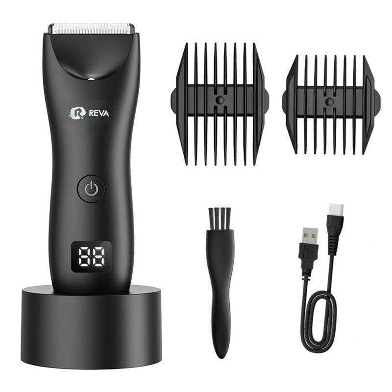 R REVA Multi Groomer All-in-One Hair Trimmer with Head Spotlight for Men & Women- Cordless Rechargeable Beard & Hair Clipper, Waterproof, Ceramic Blades, Low Noise and Fast Charging