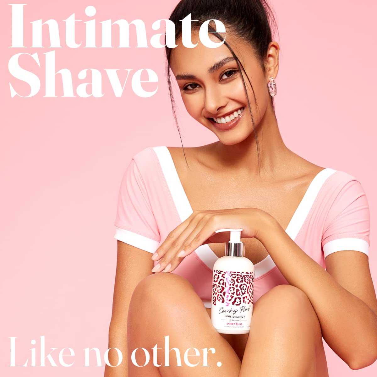 Coochy Plus Intimate Shaving Cream - Moisturizing Sweet Bliss for Rash-Free Shaving | 3-Pack