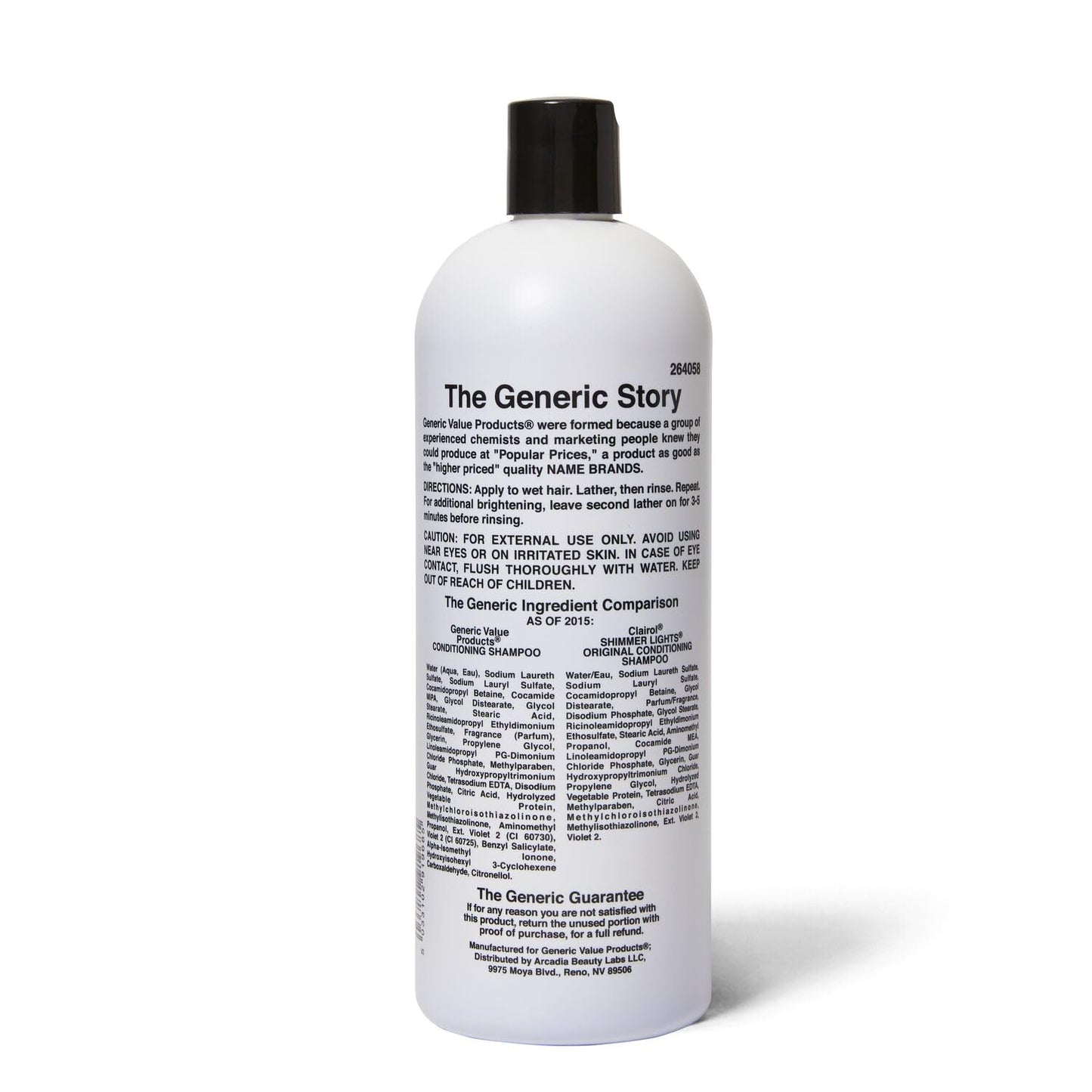 Generic Value Products Conditioning Purple Shampoo, Tones Down Brassiness, Brightens and Refreshes Faded Highlights, Removes Yellow Tones, 33.8 Oz