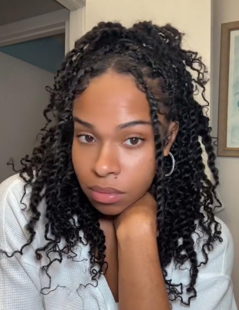 Style Icon 1 Bundle Afro Kinkys Bulk Human Hair (14", Natural Black) - Afro Twist Braids - Curly Extensions - Dreadlocks - Loc Braiding Hair