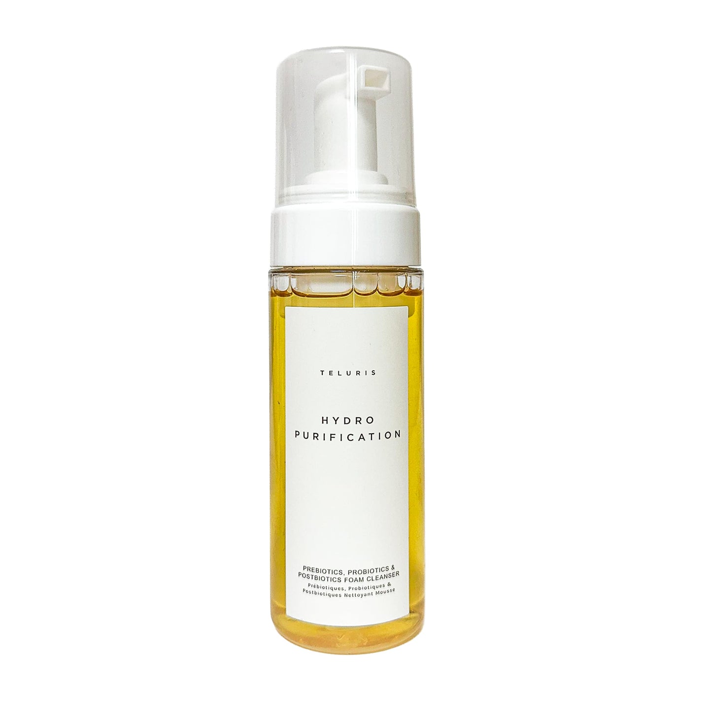 Teluris Hydro Purification Pre, Pro & Postbiotics Foam Cleanser, 5Fl. Oz