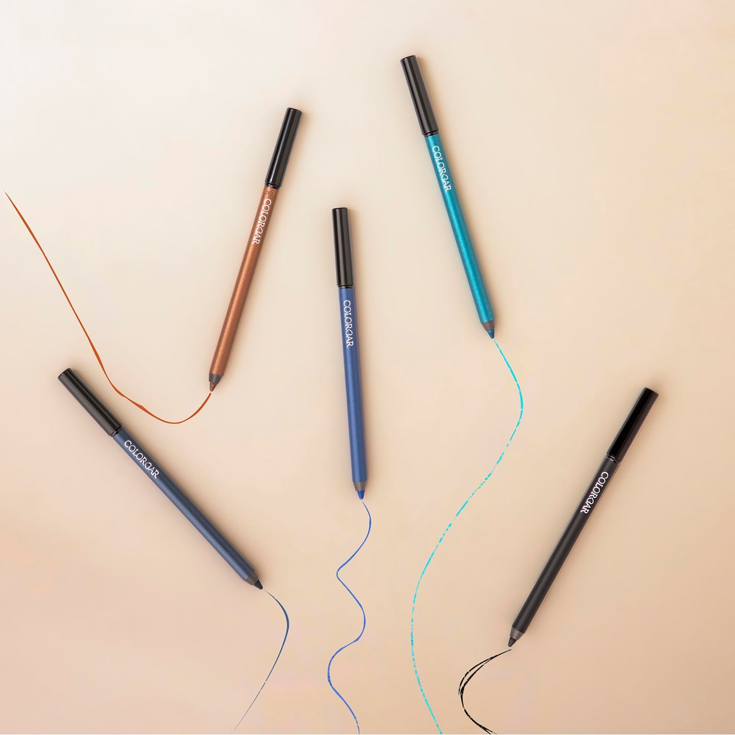 Colorbar I-Glide Eye Pencil - Long Lasting Eyeliner Pencil - Waterproof and Smudge-Proof - Black - 006 Blackout - 0.03 oz