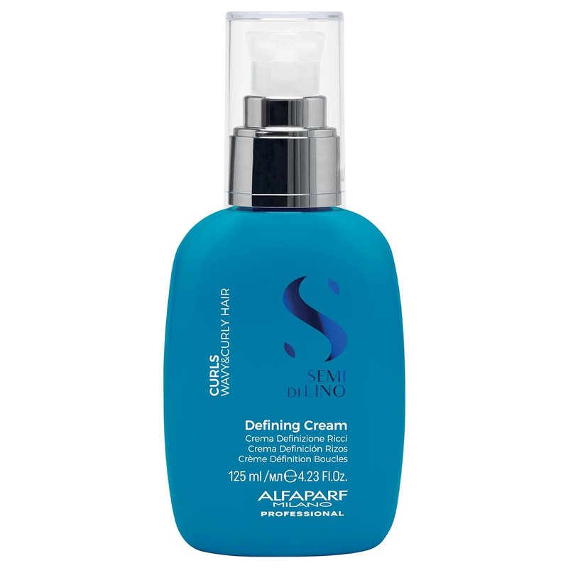ALFAPARF MILANO Curl Defining Cream - Lightweight Styling Lotion for Curly Hair | Hydrates, Reduces Frizz, Heat Protection (4.23 oz)