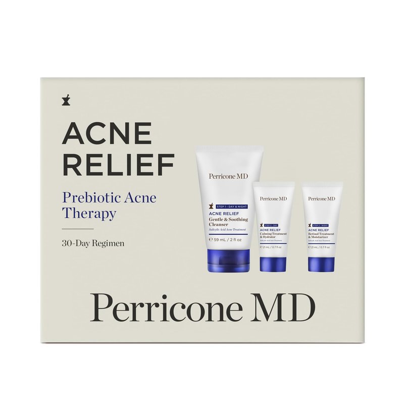 Perricone MD Acne Relief Prebiotic Acne Therapy, 30 Day Regimen