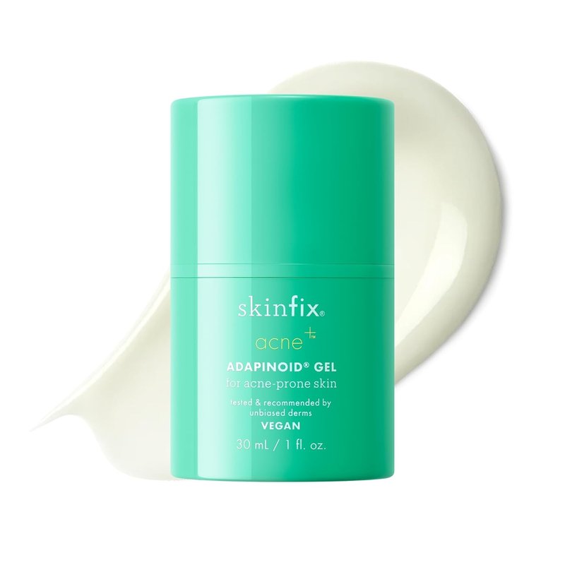 Skinfix Adapinoid Gel - Retinoid Serum for Acne-Prone Skin with Niacinamide | 1 oz - Reduces Redness & Improves Breakouts