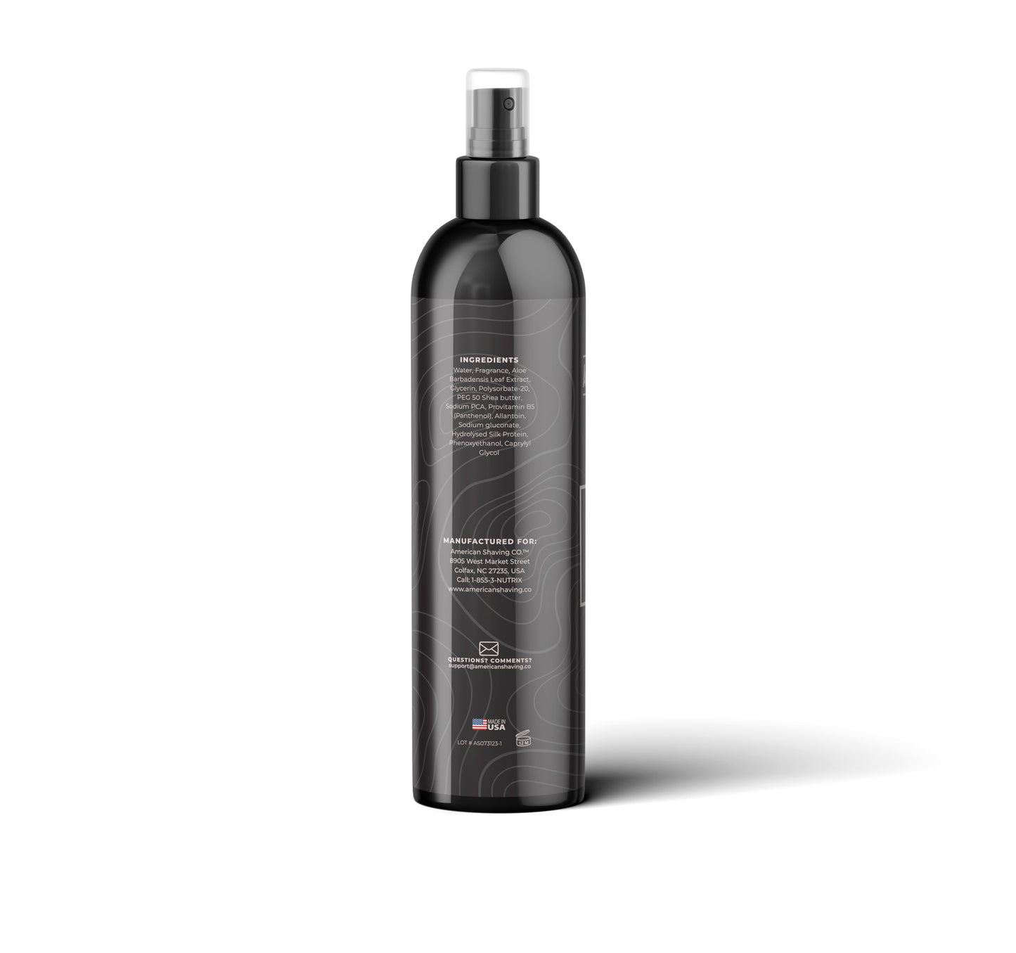 American Shaving Co. Woodevoke Body Mist For Men 8 oz, Made in USA, Quick Absorption, Quality Potent Ingredients, Long-Lasting, Non-GMO, GMP Certified, Cruelty-Free Products