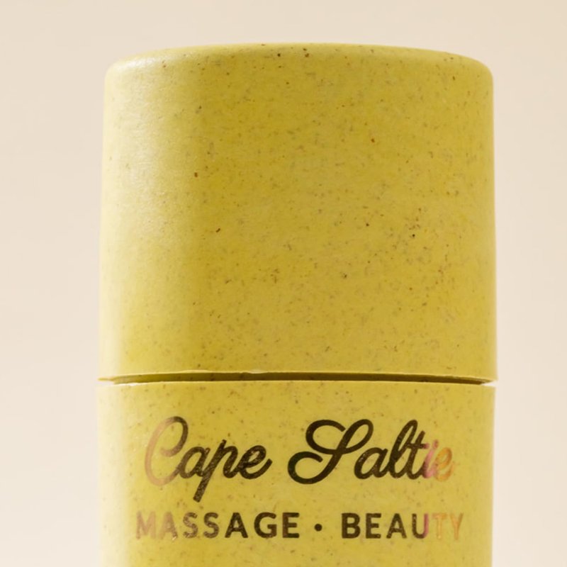 Cape Saltie · Massage Beauty Aluminum-Free, Natural Deodorant Nirvana in "Rainbow Tea" — Gummy Fruit Scent (2.54 oz) | Deodorant for Women | Solid Skincare Stick | Gifts for Women